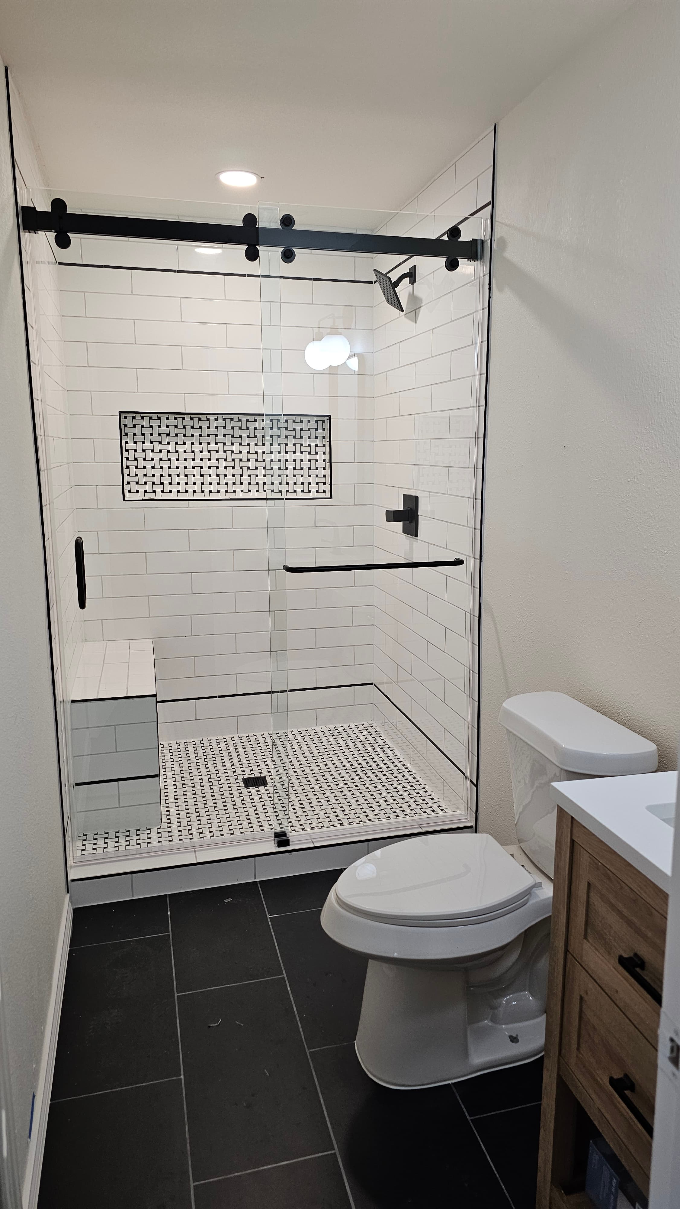 Bathroom remodel in Helotes San Antonio TX by Raging Bull Contracting