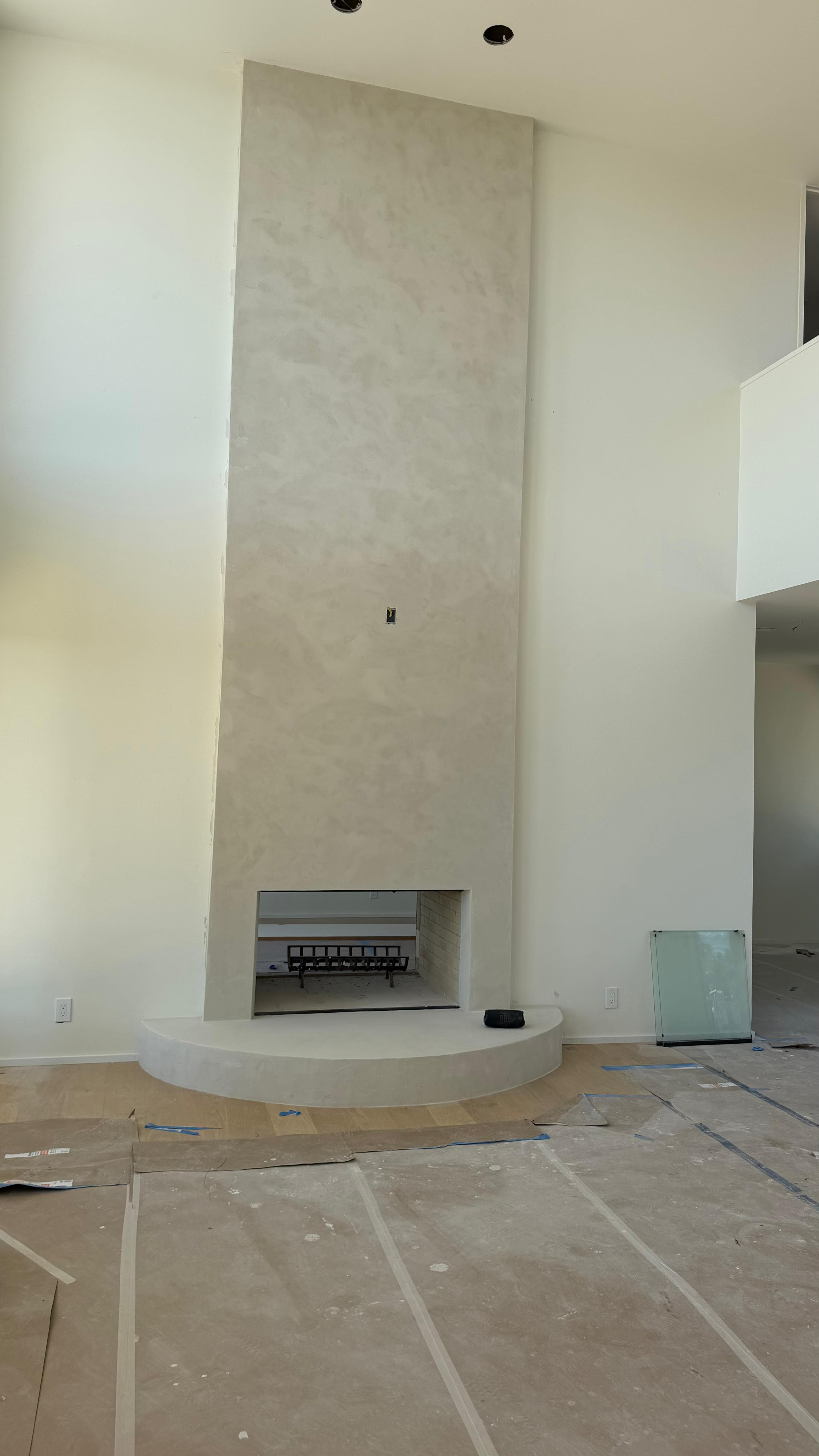 Plaster finish detail in Alamo Ranch, San Antonio TX