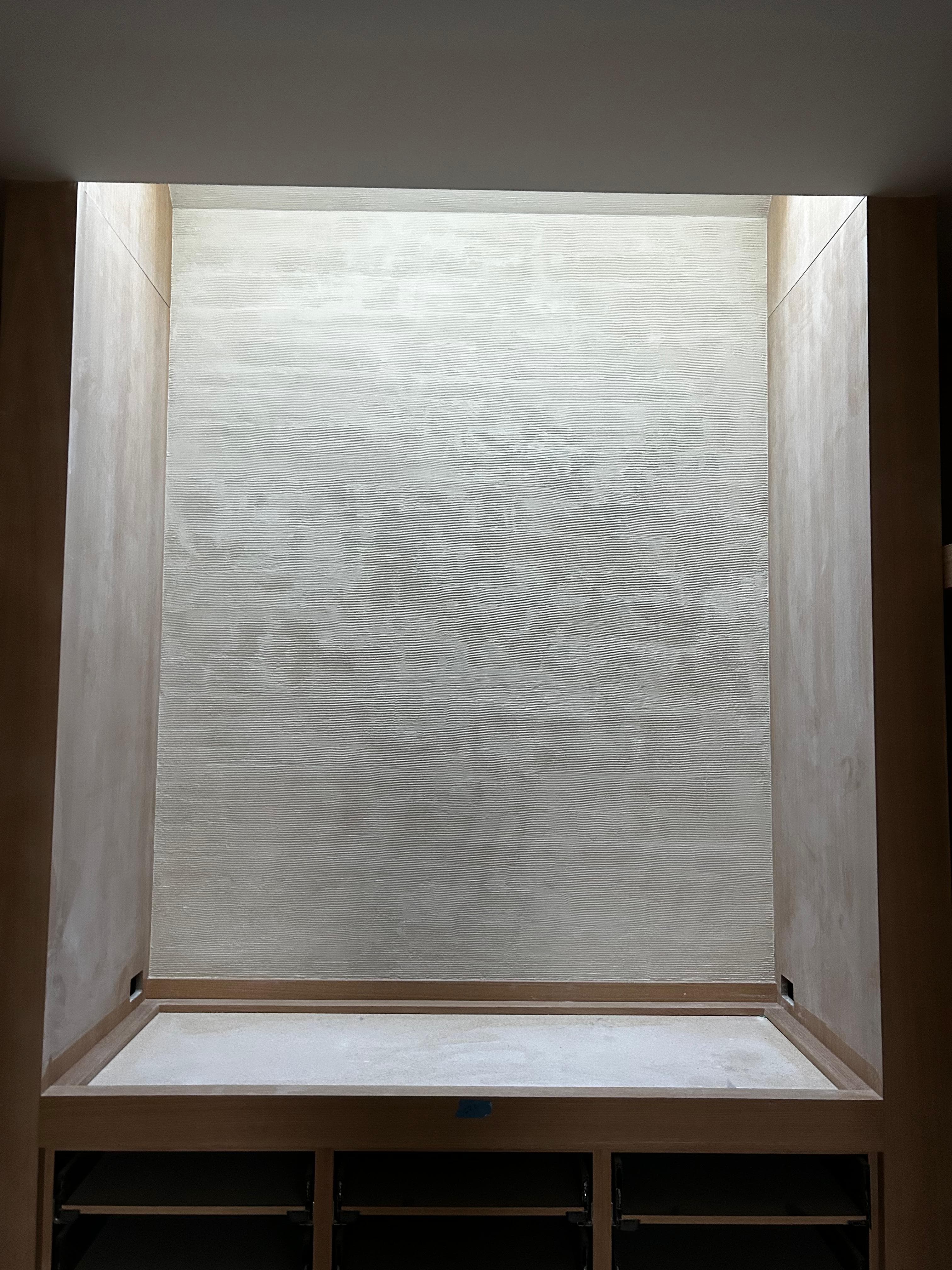 Plaster finish at The Dominion, San Antonio TX